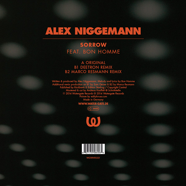 Alex Niggemann Sorrow feat. Bon Homme 