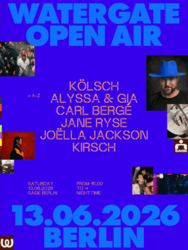 WATERGATE OPEN AIR SUMMER 26
